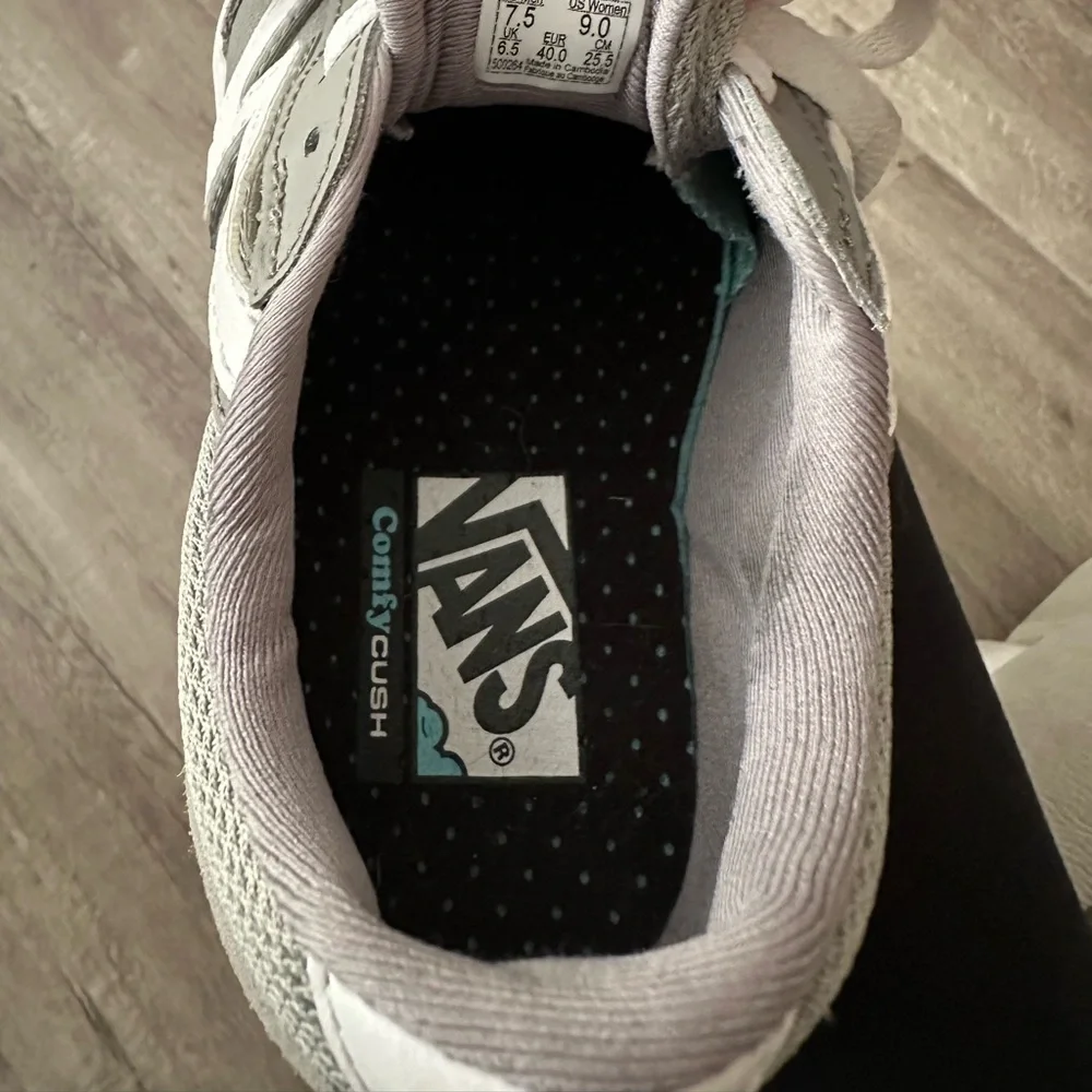 VANS Lowland CC Shoes Sport Drizzle White Gray - Picture 7 of 10